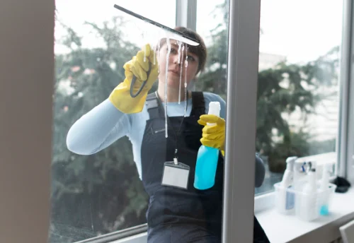 Nettoyage de vitres intérieures et extérieures à Couflens
